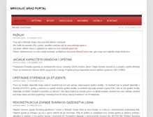 Tablet Screenshot of mrkonjicgrad.com